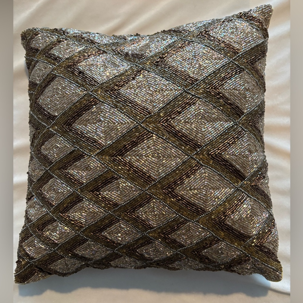 Pier 1 Gold Accent Pillow